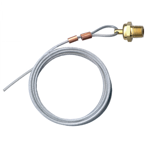 Fairview Air Tank Drain Valve;60in Cable Item #: FVF-14DV-60B | GarageAndFab.com