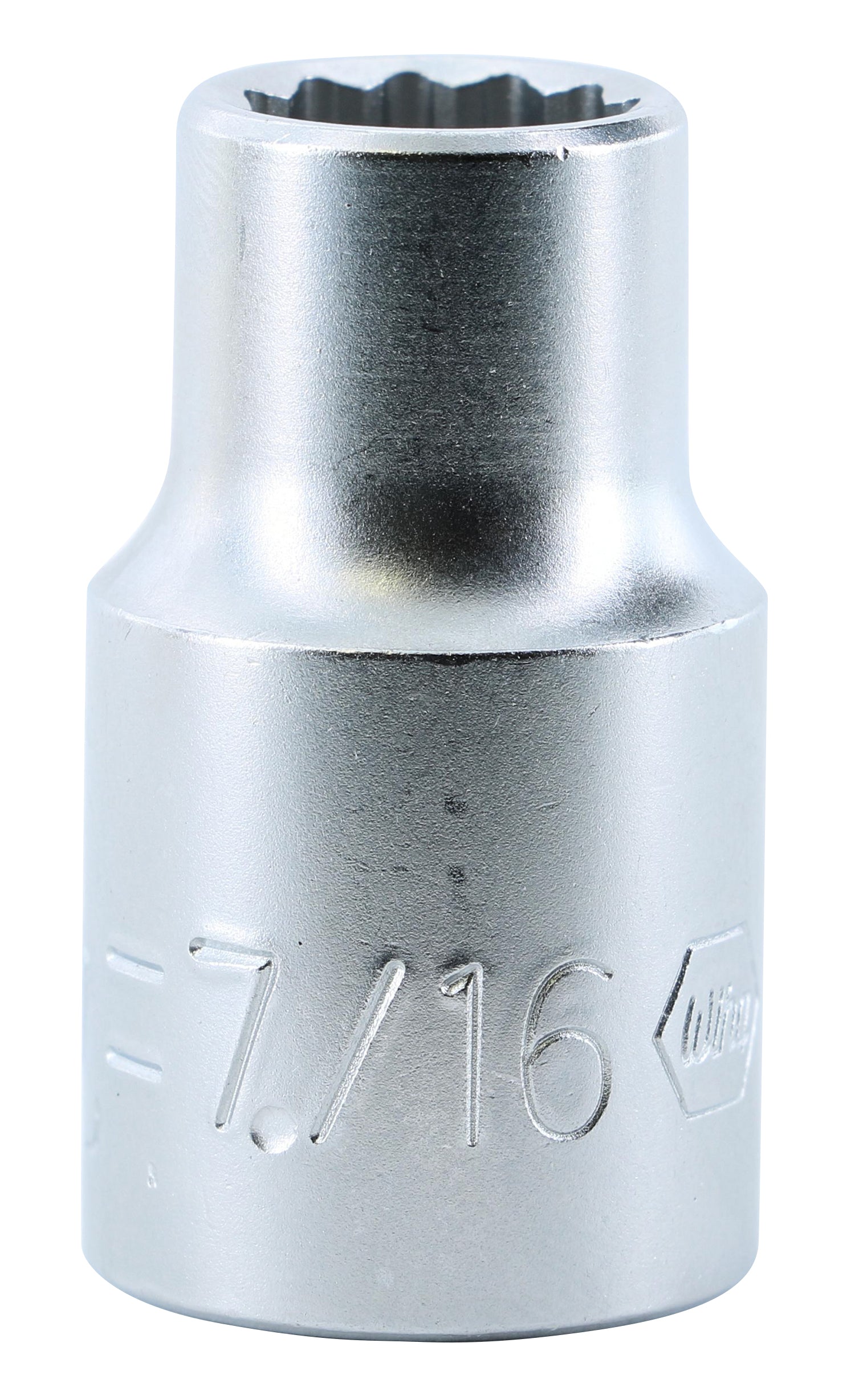 WIHA TOOLS 12 Point - 1/2" Drive Deep Socket 7/16" - 33810 - WIH-33810 | GarageAndFab.com
