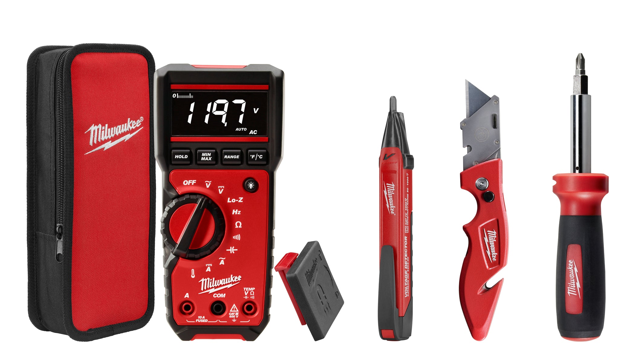 Milwaukee Electric Electrical Combo Kit - MLW-2220-20 | MFVCanada.com