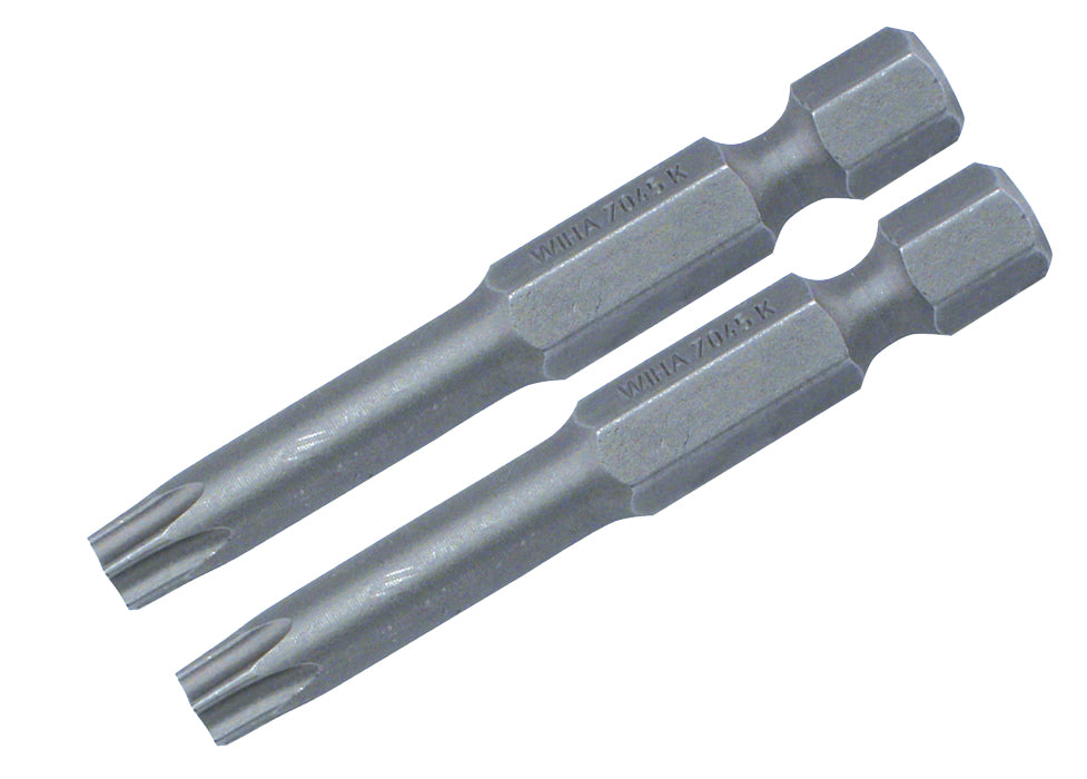 WIHA TOOLS Torx Align Power Bit T15 X 50Mm - 2 Pack - WIH-74765 | GarageAndFab.com
