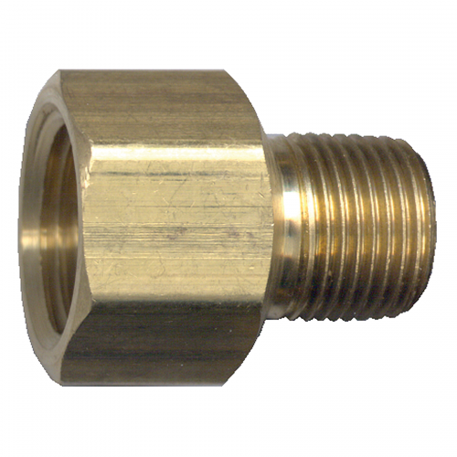 Fairview Threaded Sleeve Adptr;1/4x1/8 MPT Item #: FVF-188-4A | GarageAndFab.com