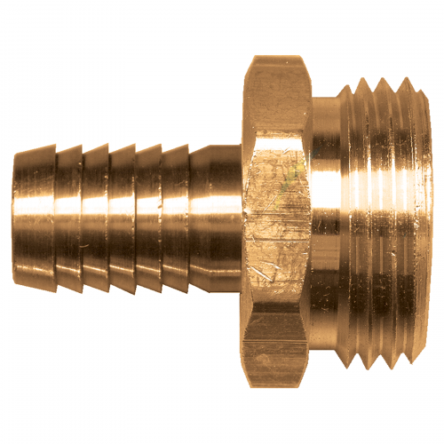 Fairview Water Hose Barb;1 x1 NPS MWH Item #: FVF-193-16 | GarageAndFab.com