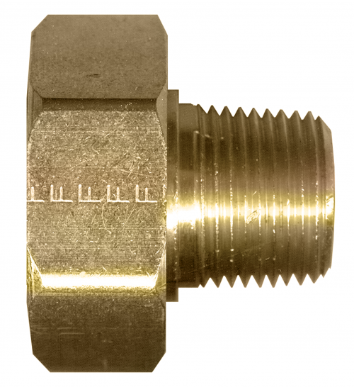 Fairview Water Hose Fitting;1/2 MPTxFWH SW Item #: FVF-194-D | GarageAndFab.com