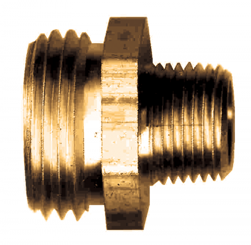 Fairview Water Hose Fitting;MWHx3/4 MPT;Lead Free Brass Item #: FVF-LF-196-E | GarageAndFab.com
