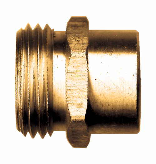 Fairview Water Hose Fitting;MWHx3/8 FPT Item #: FVF-197-C | GarageAndFab.com