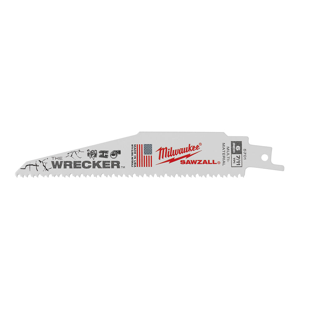 Milwaukee Electric Blade 7/11T 6L Wrenchecker Bulk 25 - MLW-48-01-2701 | MFVCanada.com