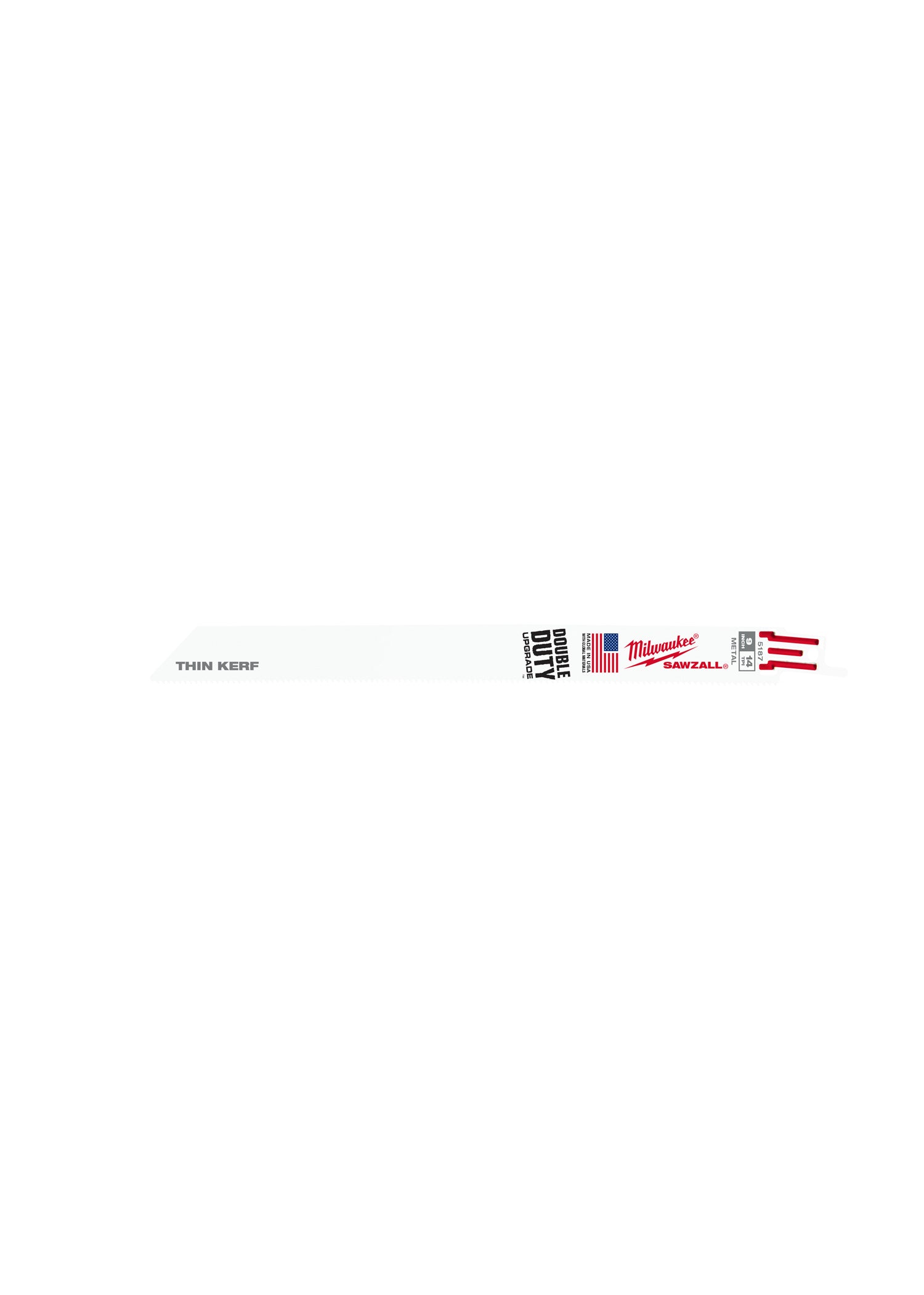 Milwaukee Electric Blade 14T 9L Thin Kerf Bulk 100 - MLW-48-01-7187 | MFVCanada.com