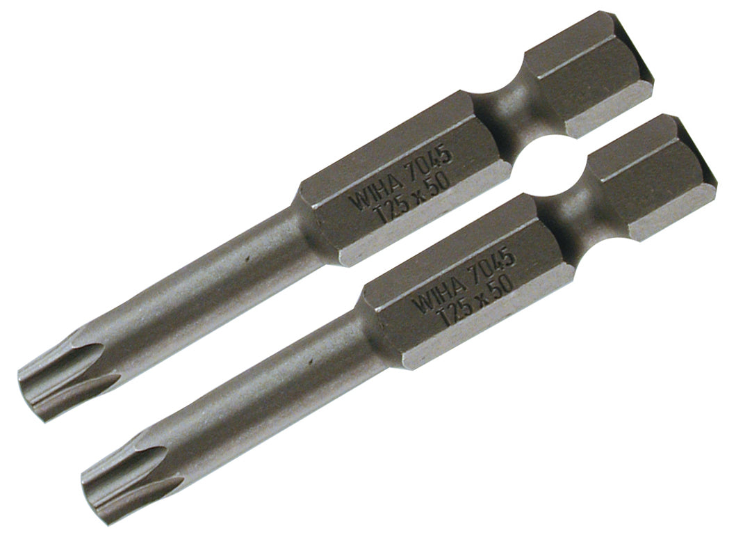 WIHA TOOLS Security Torx Power T7S X 50Mm - 2 Pack - WIH-70556 | GarageAndFab.com
