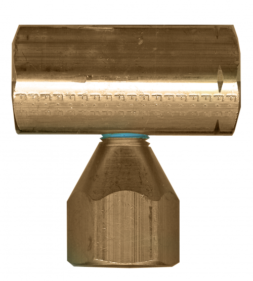 Fairview LPG Tee, MPOLxFPOL(2);Forged Item #: FVF-2001-SE | GarageAndFab.com