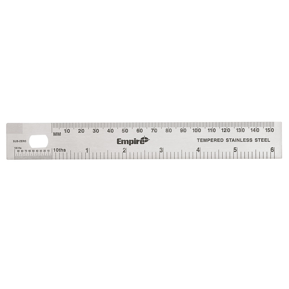 Milwaukee Electric 6" Stiff Ruler - MLW-27303 | MFVCanada.com
