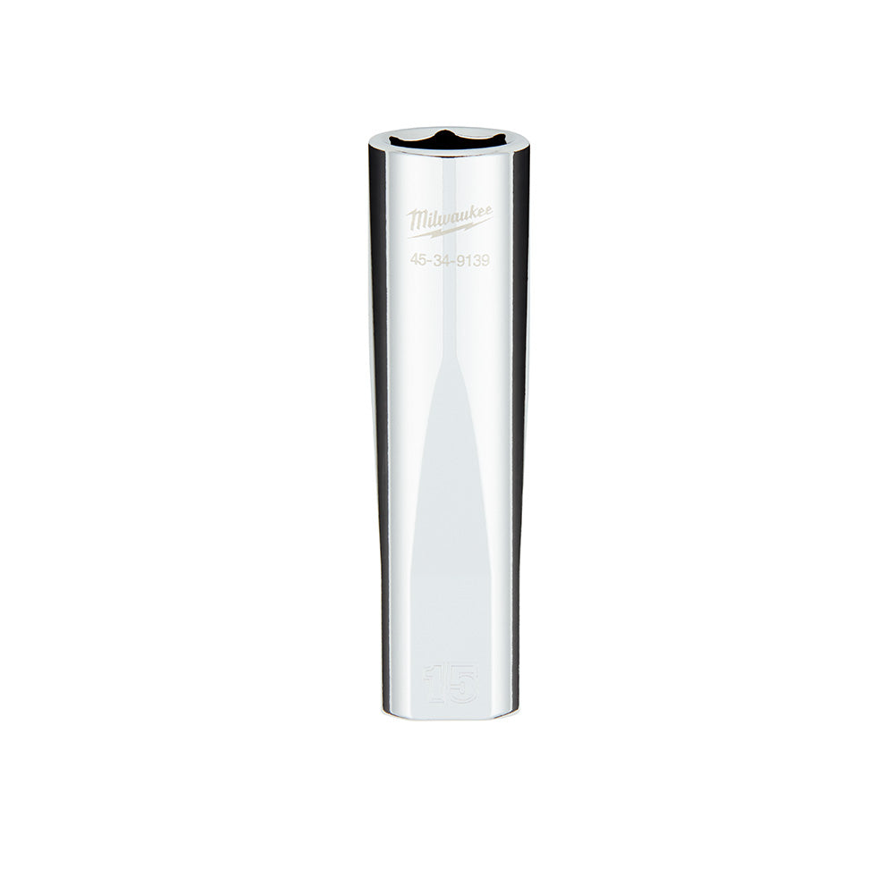 Milwaukee Electric 1/2" Drive 15Mm Deep Socket - MLW-45-34-9139 | MFVCanada.com