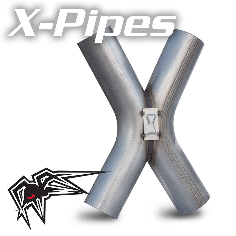 Black Widow X-Pipe  2.5 � | GarageAndFab.com