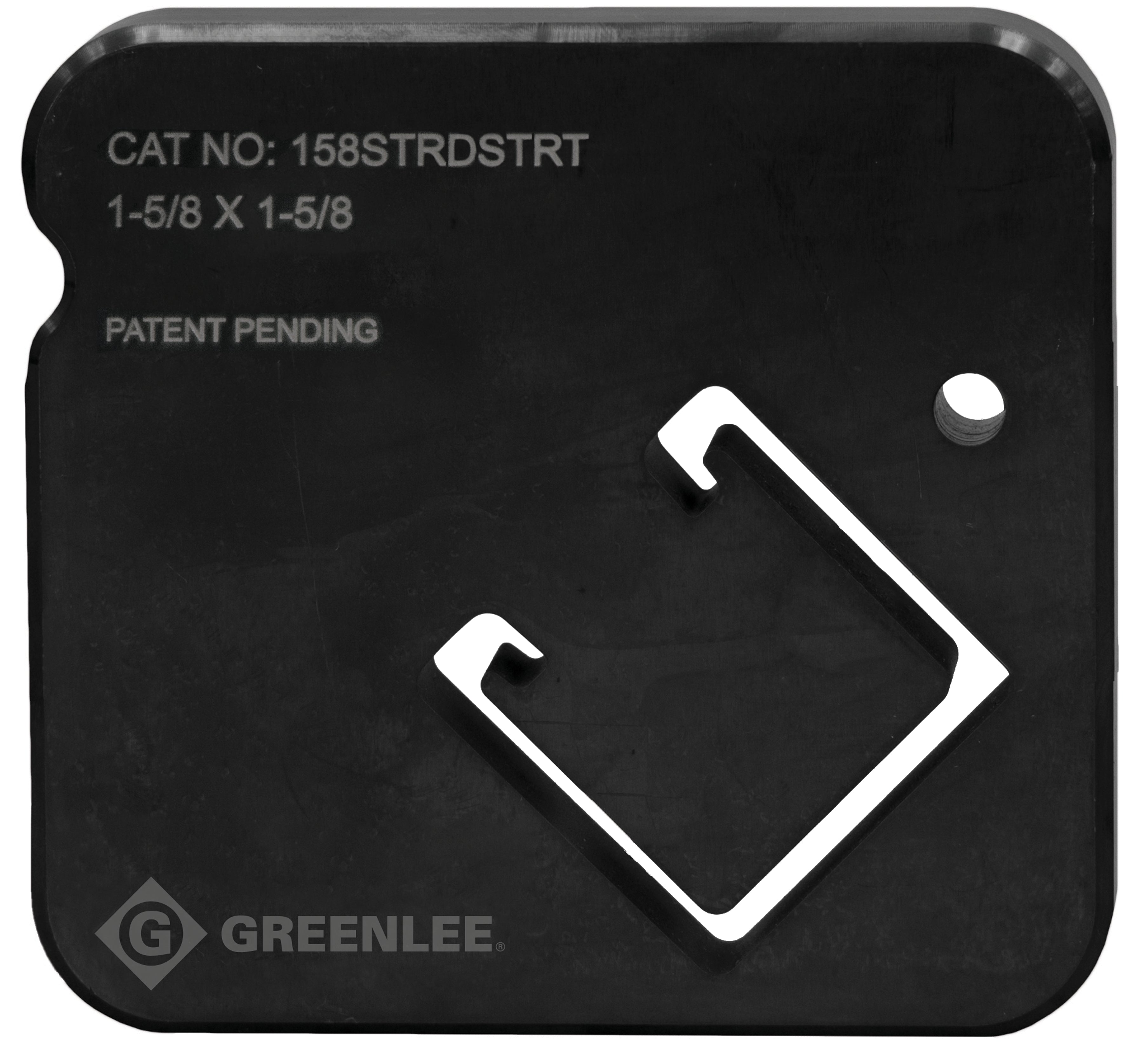 Greenlee Dies,  1-5/8 Single Strut Pkgd -GRE-158STRDSTRT | GarageAndFab.com