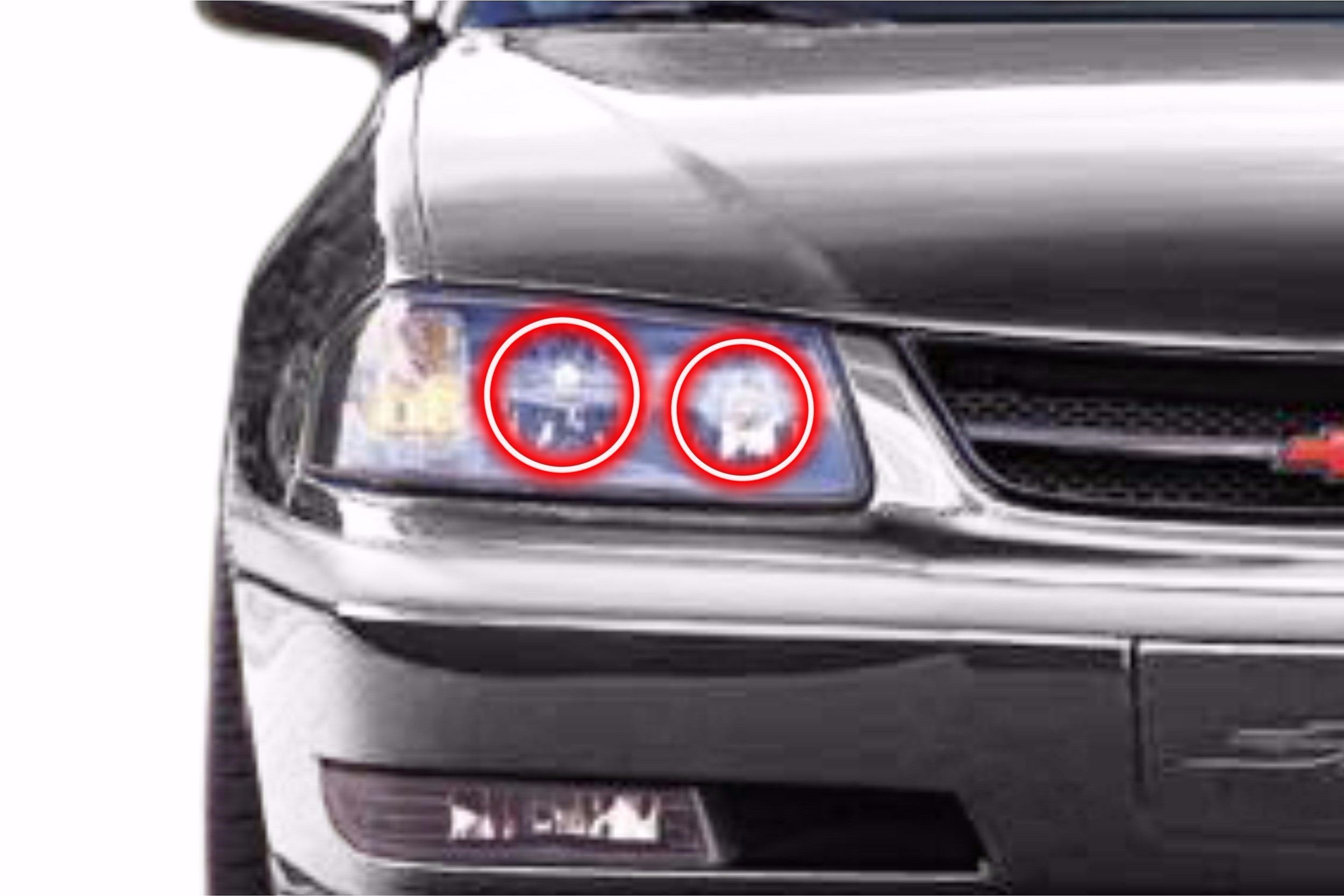 Chevrolet Impala (00-05): Profile Prism Fitted Halos (Kit) EDC01023 | GarageAndFab.com