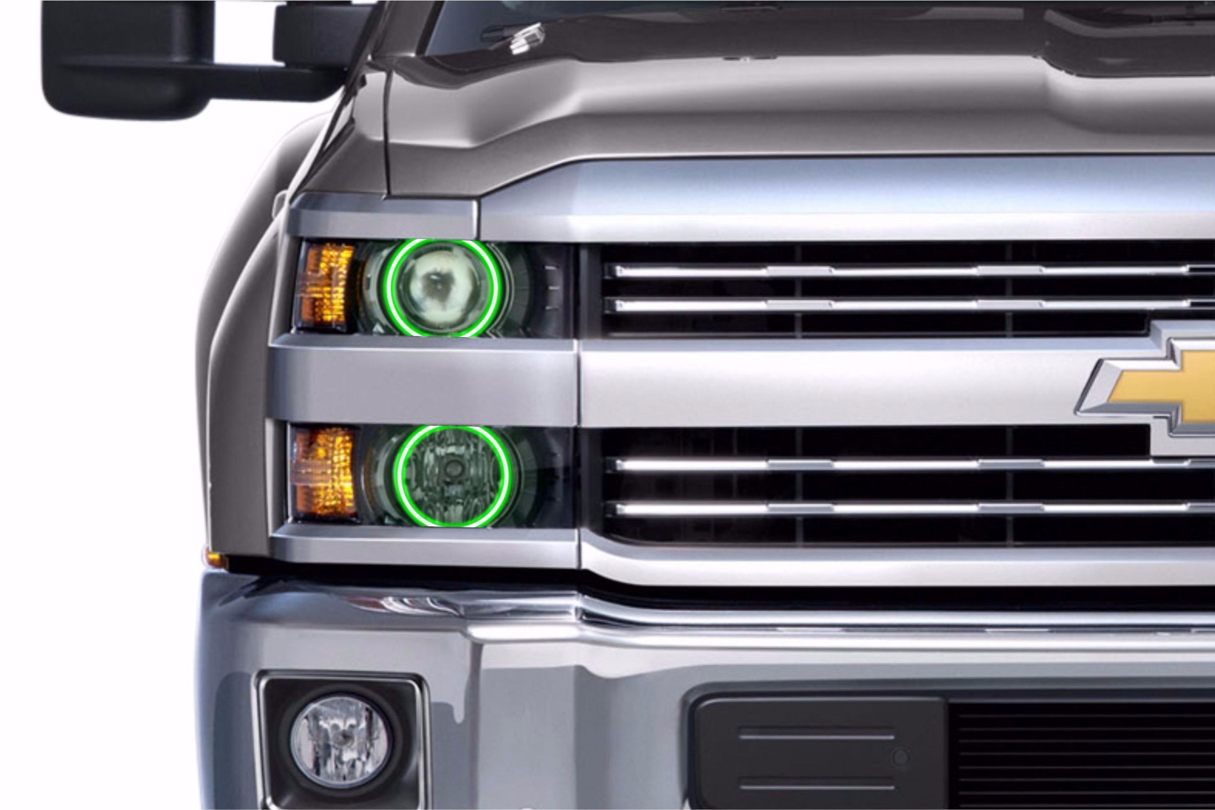Chevrolet Silverado w/ Projectors (14-15): Profile Prism Fitted Halos (Kit) EDC01054 | GarageAndFab.com