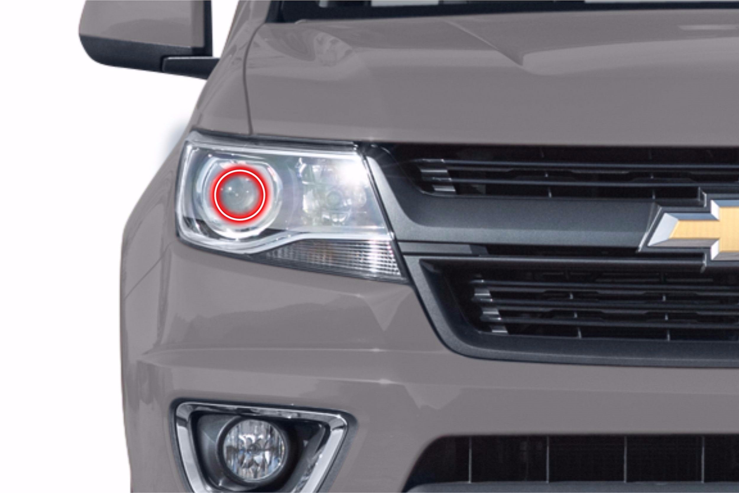 Chevrolet Colorado w/ Projectors (15-16): Profile Prism Fitted Halos (Kit) EDC01057 | GarageAndFab.com