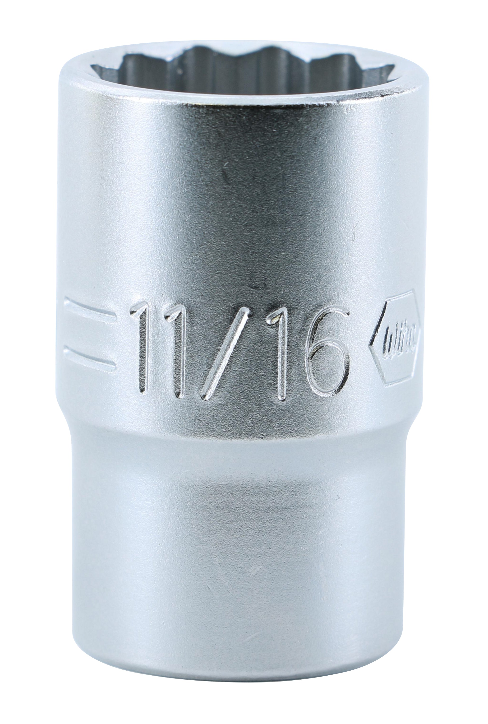 WIHA TOOLS 12 Point - 1/2" Drive Deep Socket 11/16" - 33814 - WIH-33814 | GarageAndFab.com