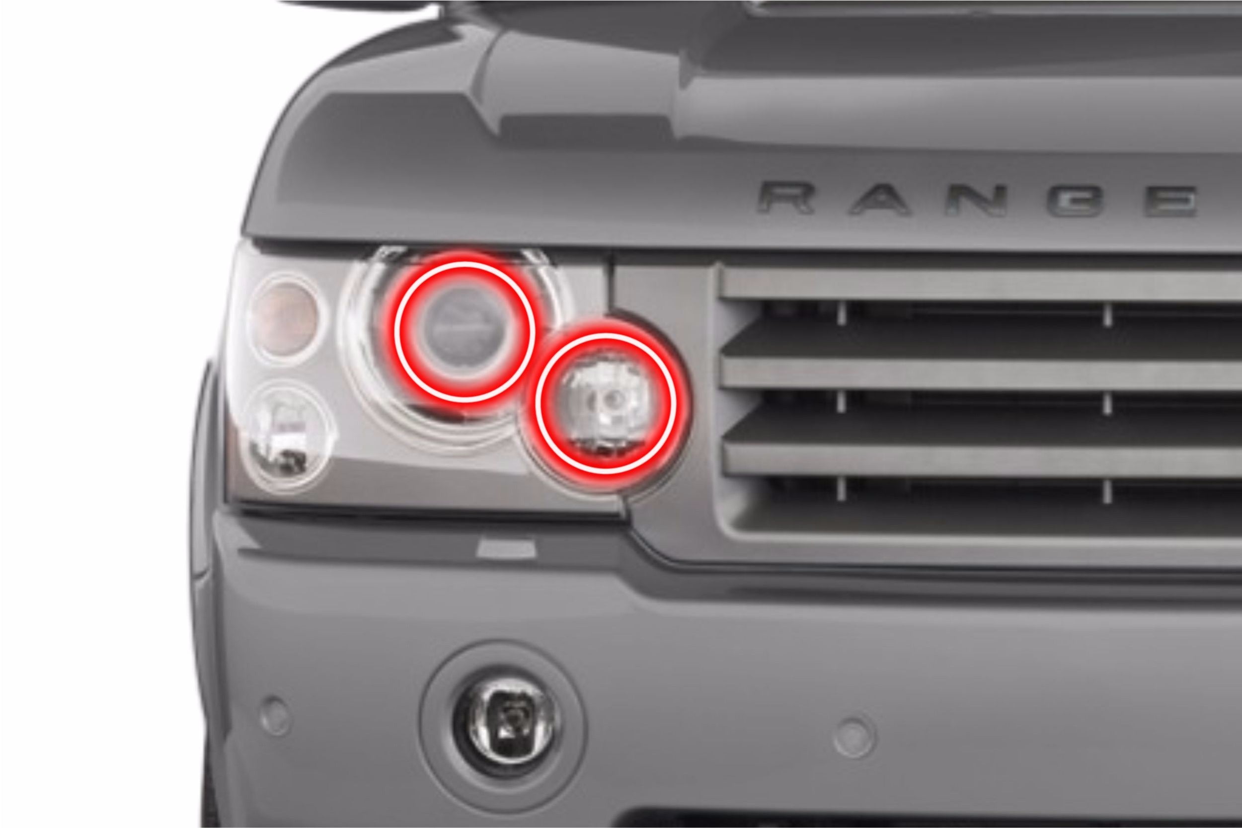 Land Rover Range Rover HSE (03-09): Profile Prism Fitted Halos (Kit) EDC01203 | GarageAndFab.com