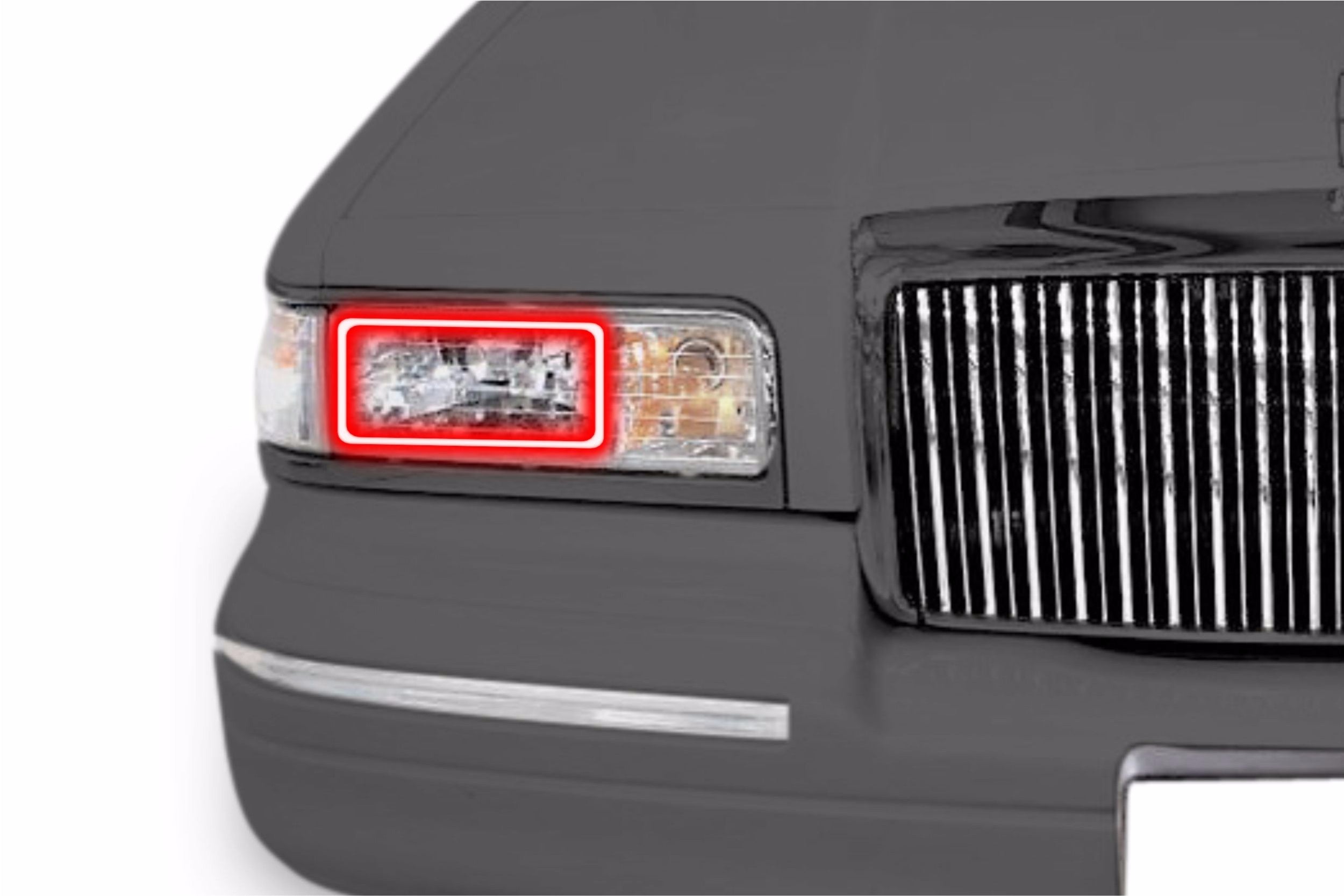 Lincoln Town Car (95-97): Profile Prism Fitted Halos (Kit) EDC01206 | GarageAndFab.com