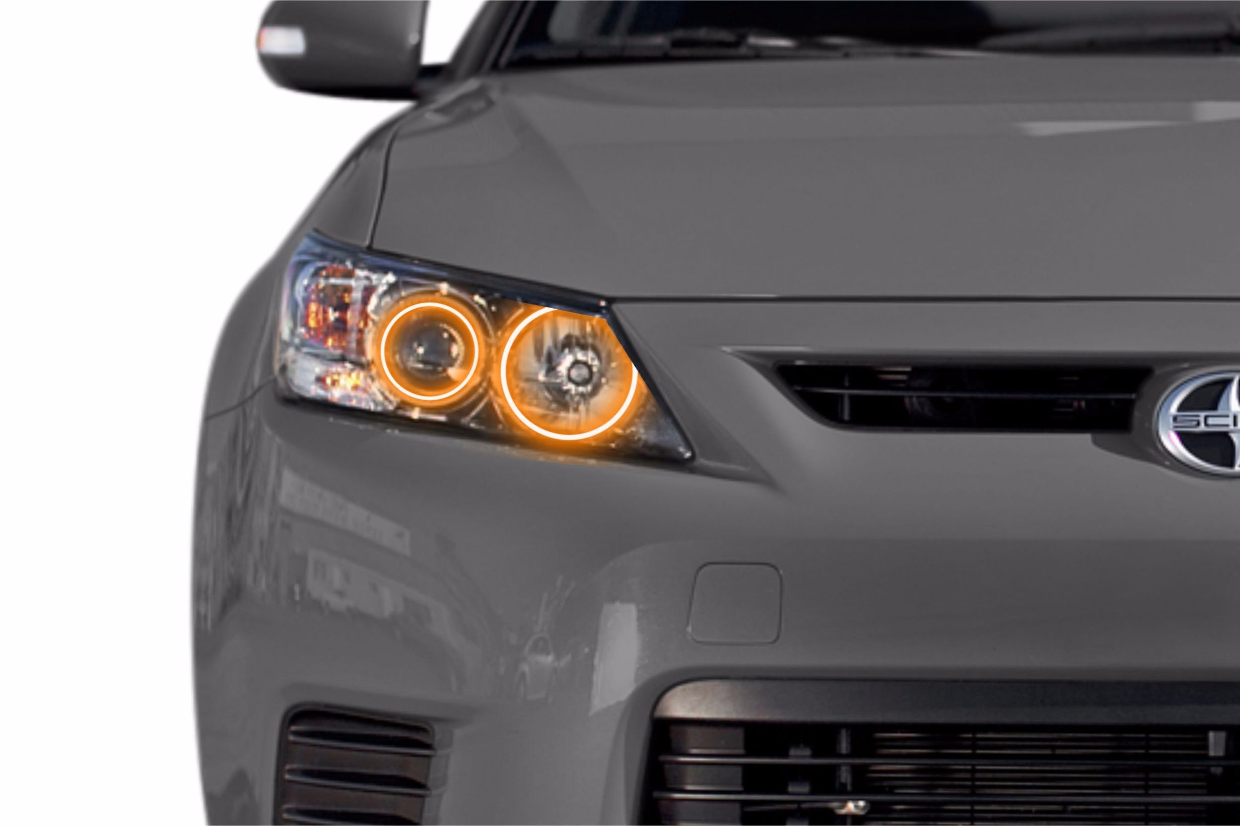 Scion tC (11-13): Profile Prism Fitted Halos (Kit) EDC01261 | GarageAndFab.com