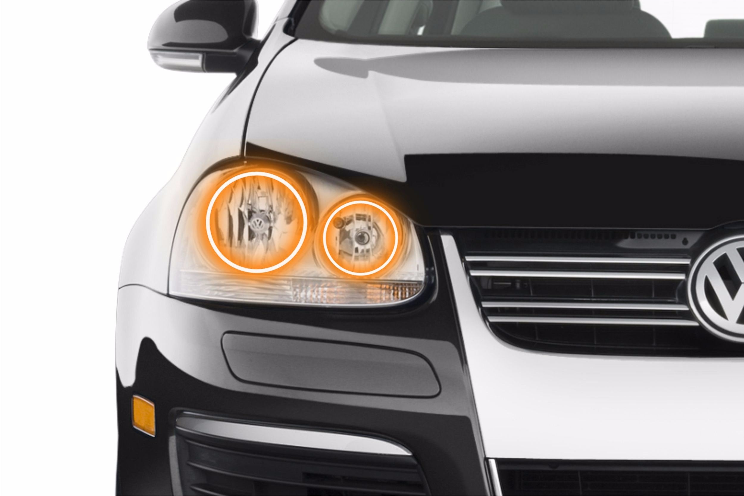 Volkswagen Jetta (05-10): Profile Prism Fitted Halos (Kit) EDC01306 | GarageAndFab.com