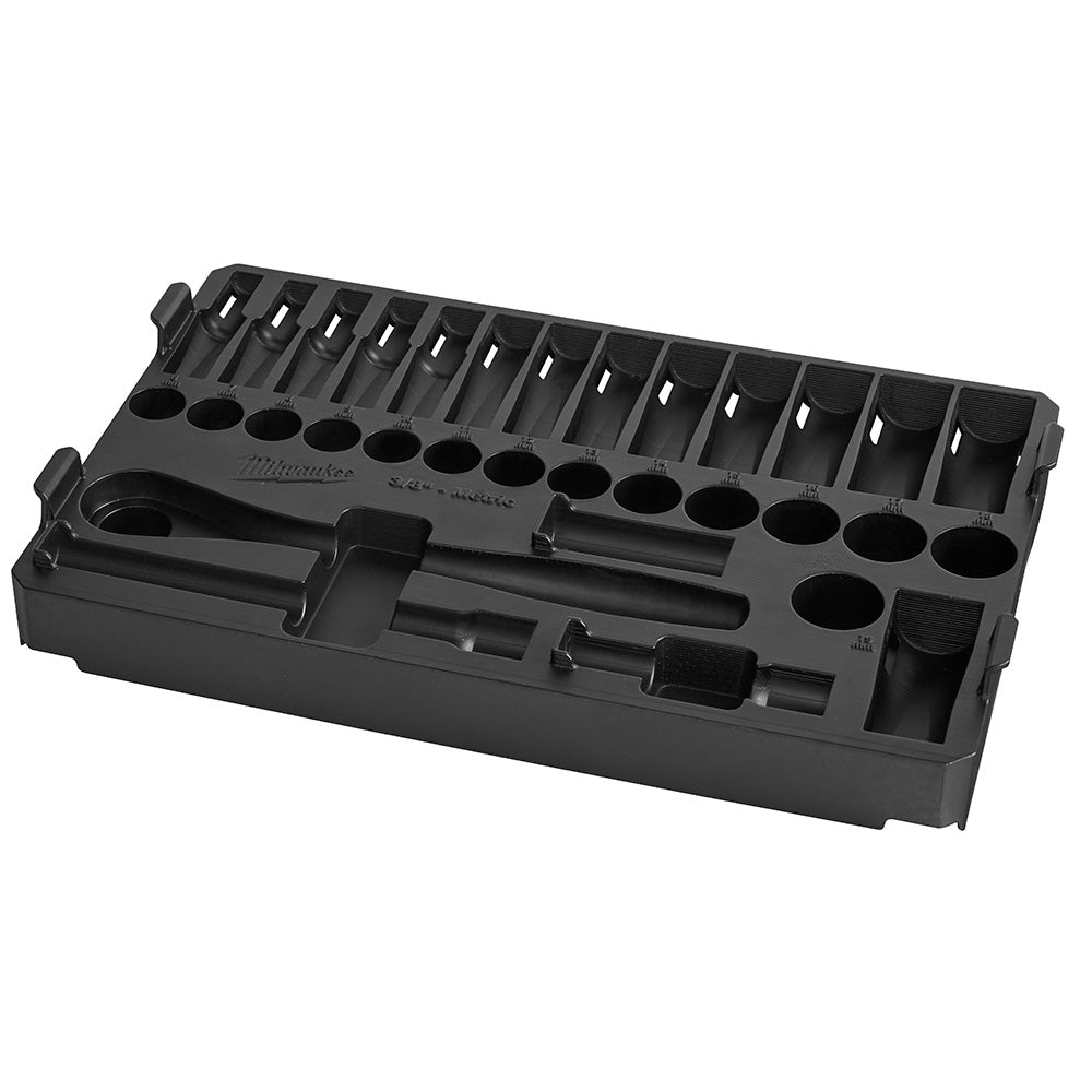 Milwaukee Electric 3/8" 32Pc Met Rtcht/Socket In Po-Tray - MLW-48-22-9482T | MFVCanada.com