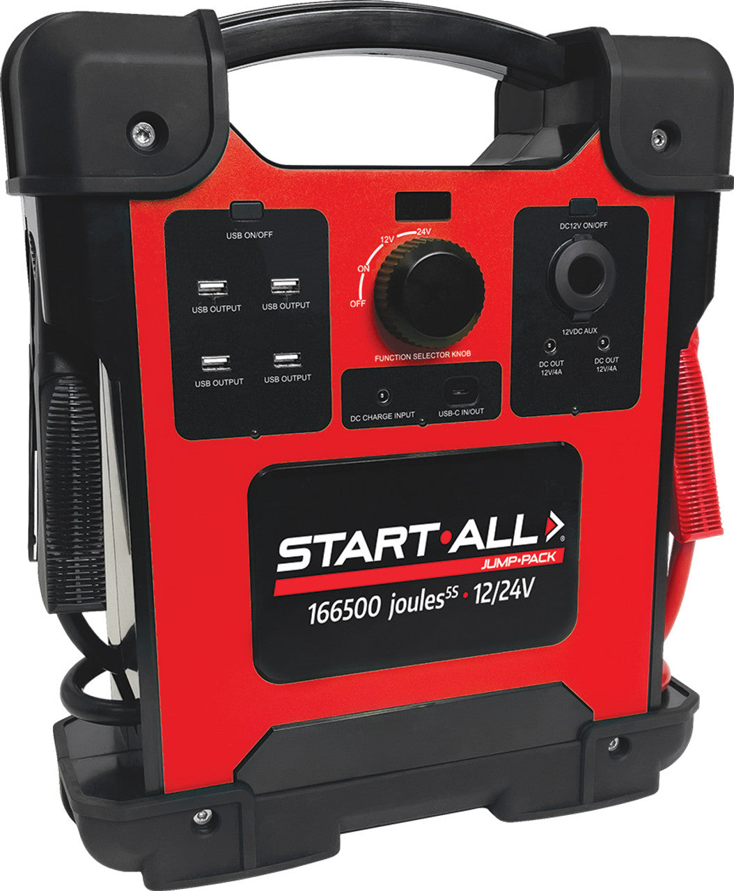 Goodall (Vanair) Start All Jump Pack 12/24V Lithium-Ion Jump Starter,  10,000/5000 Amps, 166500 Joules -GDL-JP-12-24 | GarageAndFab.com