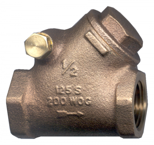 Fairview Swing Check Y Valve;1/2 FPT Item #: FVF-298-D | GarageAndFab.com