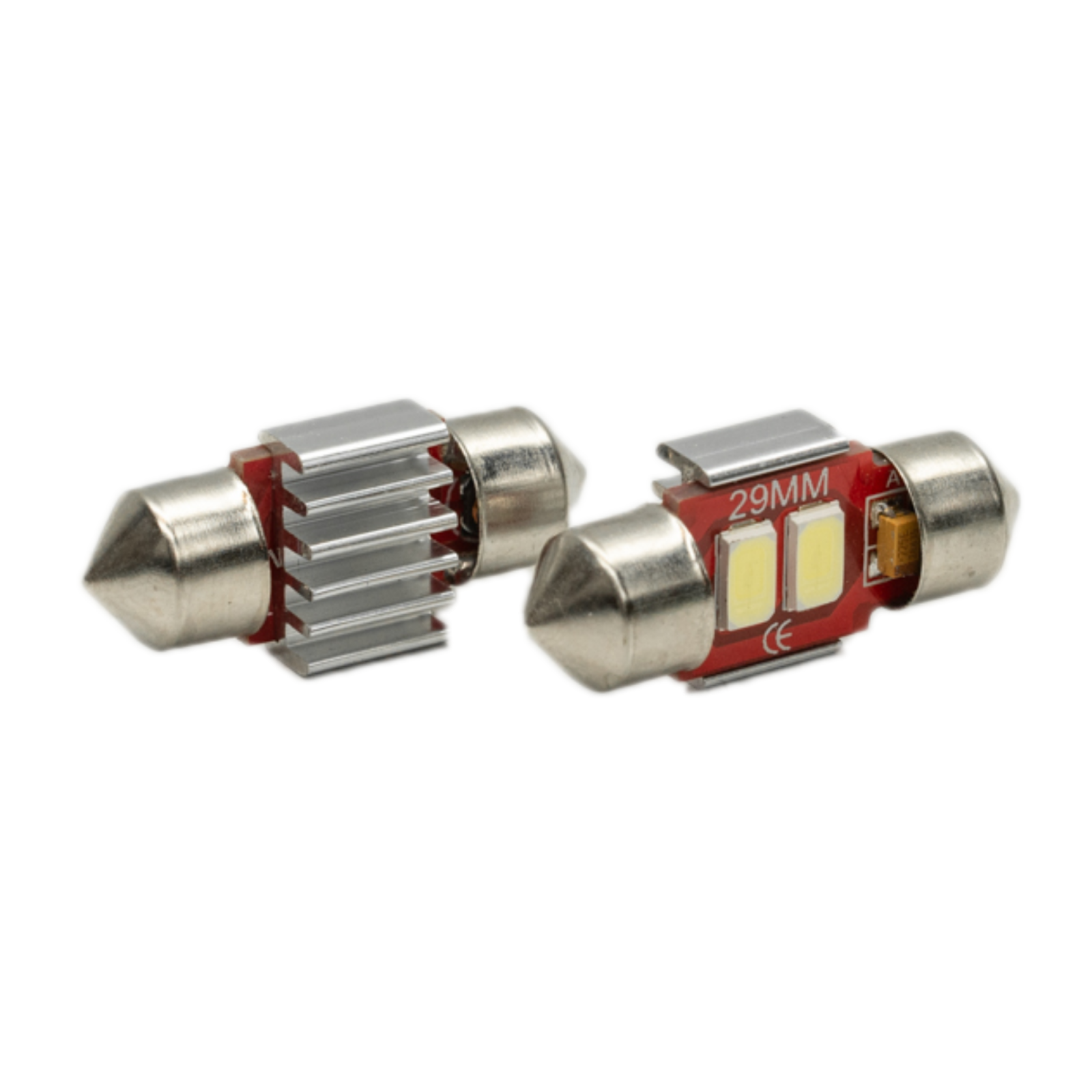 Vivid 3022-W Interior Led Bulbs 3022 White Festoon Pair | GarageAndFab.com