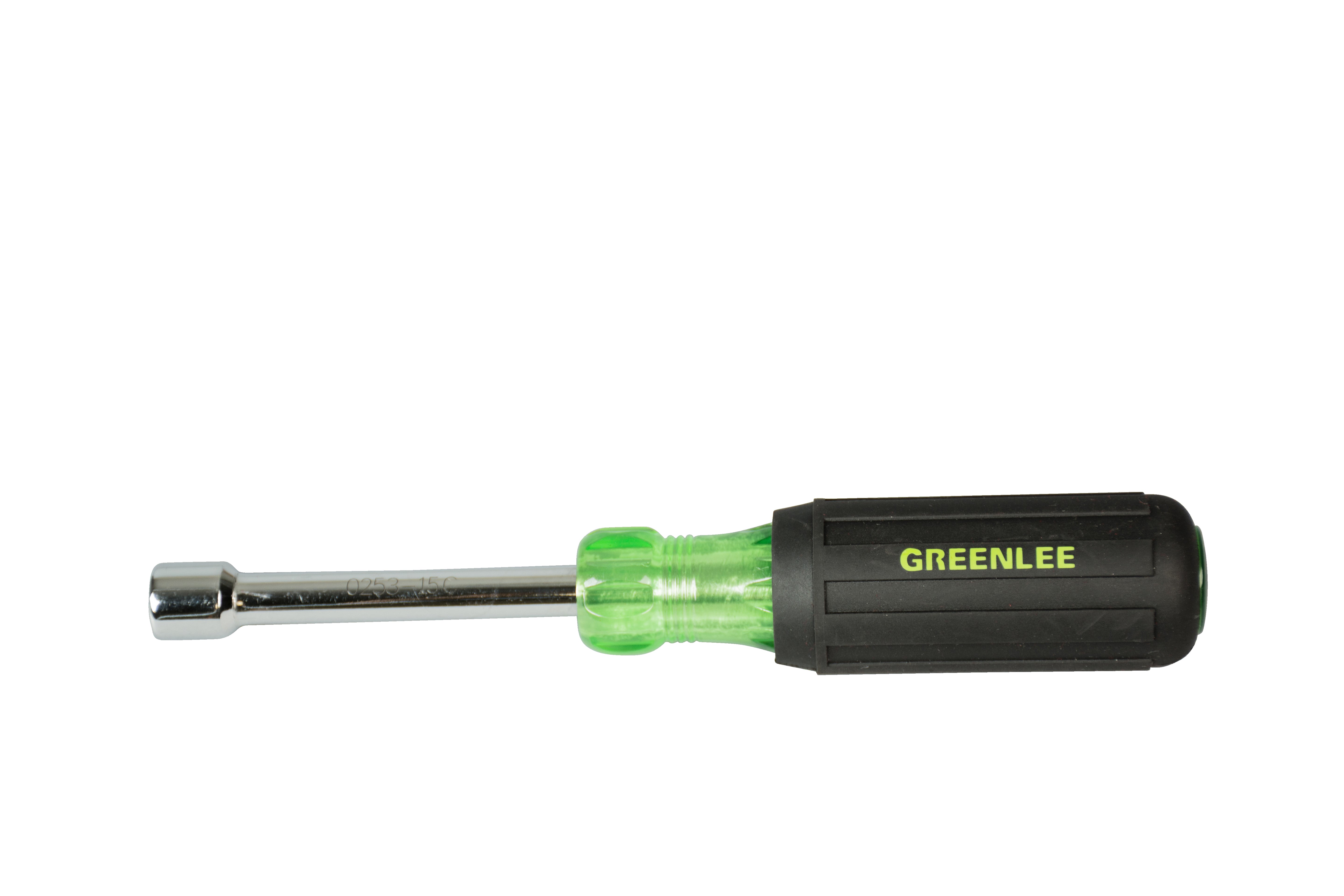 Greenlee Nutdriver,  Magnetic,  3/8X3 -GRE-0253-15MAG | GarageAndFab.com