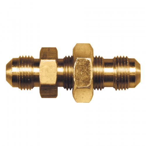 Fairview Brass Bulkhead Union;1/2 MSAE Item #: FVF-31-8 | GarageAndFab.com