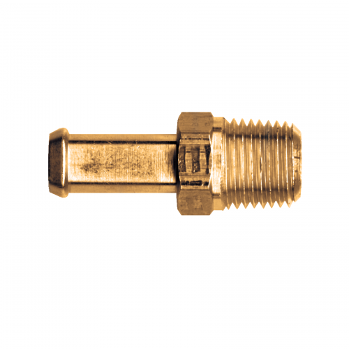 Fairview Fuel Hose Barb;5/16x1/4 MPT Item #: FVF-325-5B | GarageAndFab.com