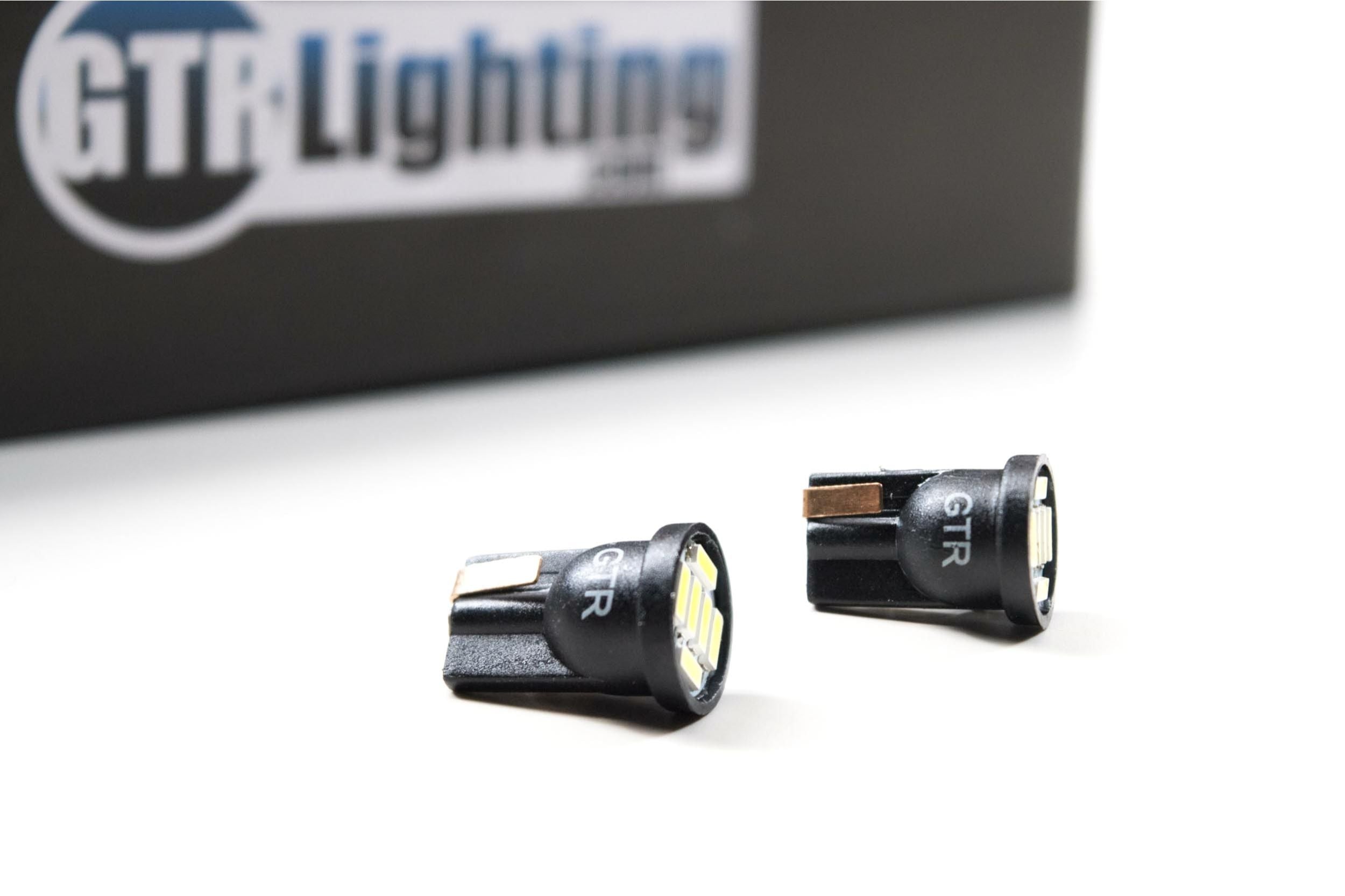 T10/194: GTR Low Profile LED (White / Pair) GTR.LED534-2PK | GarageAndFab.com