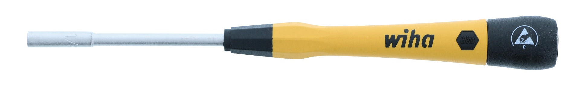 WIHA TOOLS Esd Safe Picofinish Precision Nut Driver - 1/8" X 60Mm - WIH-27772 | GarageAndFab.com