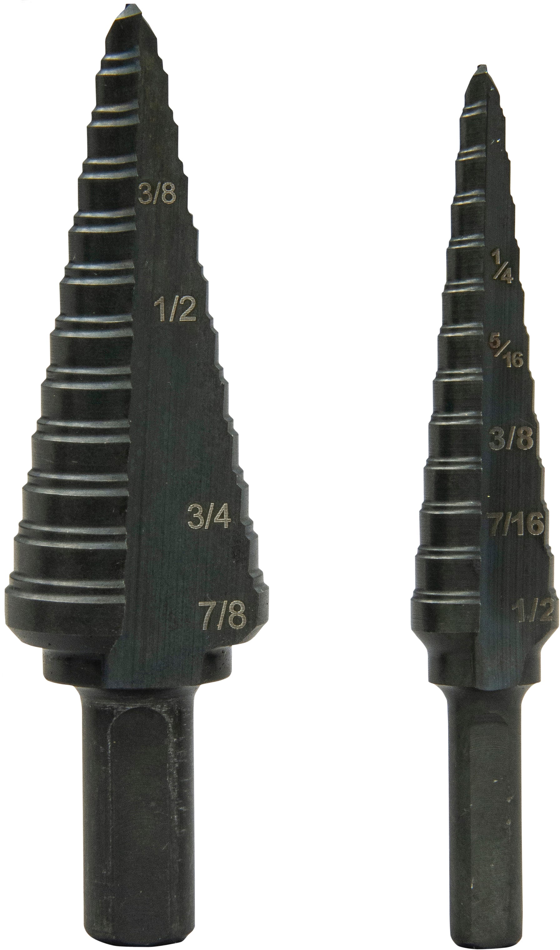 Greenlee Step Bit Set (No.1, 4) - GRE-GSBSET2 | GarageAndFab.com
