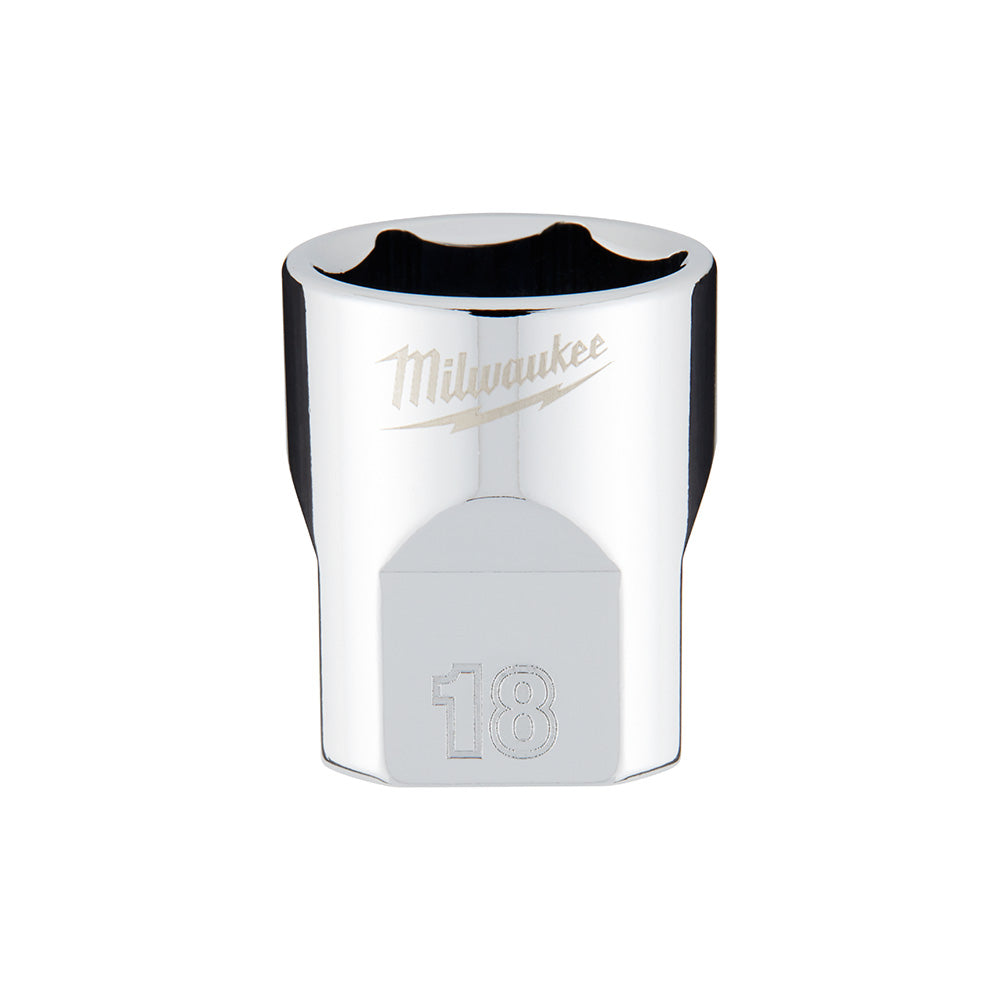 Milwaukee Electric 3/8" Drive Socket Met STD 18Mm - MLW-45-34-9088 | MFVCanada.com