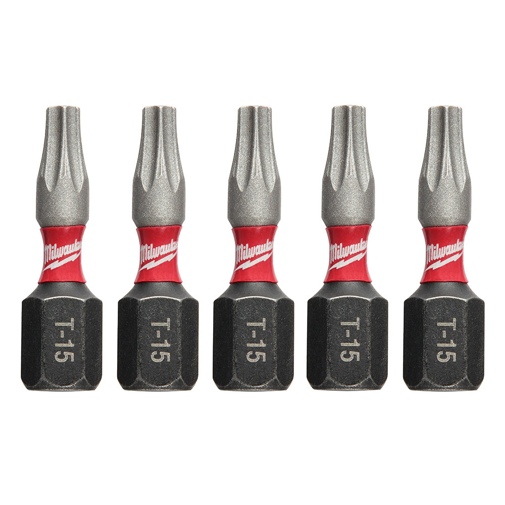 Milwaukee Electric (3) 5Pk Insert Bit T15 - MLW-48-32-4628 | MFVCanada.com