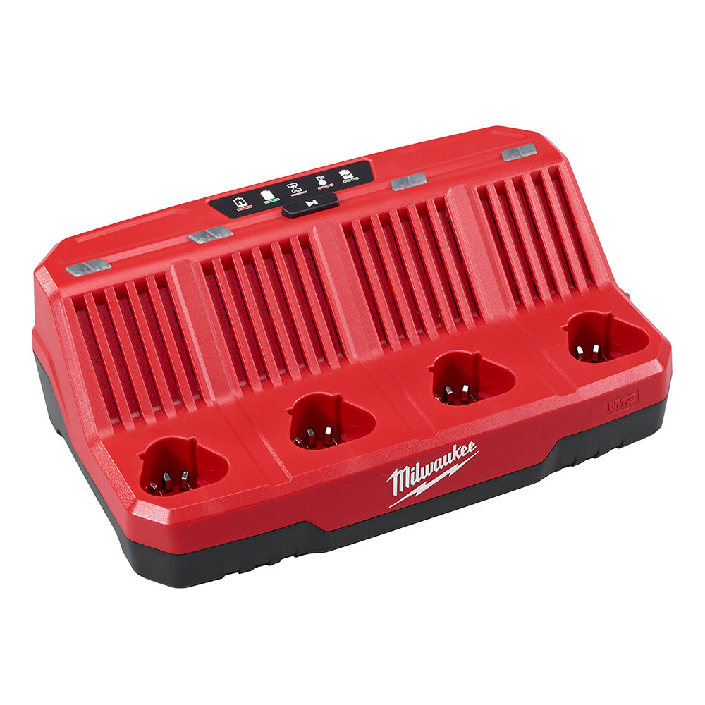 Milwaukee Electric M12 4 Bay Charger - MLW-48-59-1204 | MFVCanada.com