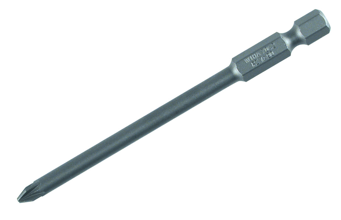 WIHA TOOLS Pozidriv Power Bit #1 X 90Mm - 10 Pack - WIH-74236 | GarageAndFab.com