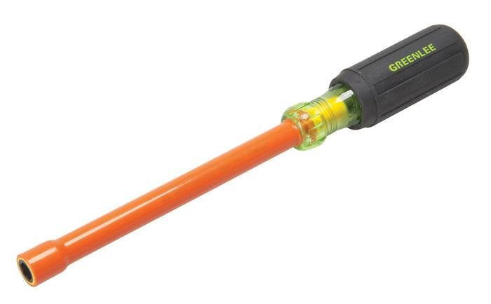 Greenlee Nut Driver, Nh, Insul, 5/16X6" -GRE-0253-13NH-INS | GarageAndFab.com