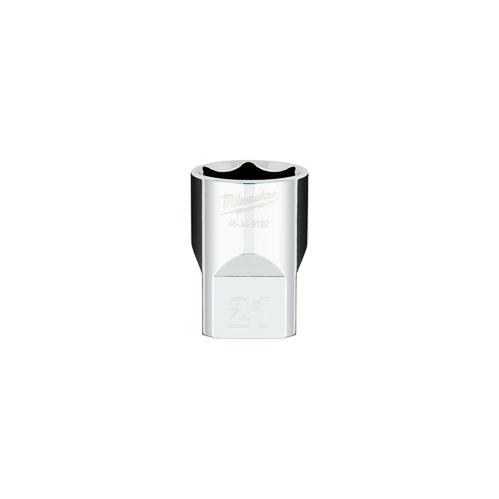 Milwaukee Electric 1/2" Drive 21Mm Socket - MLW-45-34-9122 | MFVCanada.com