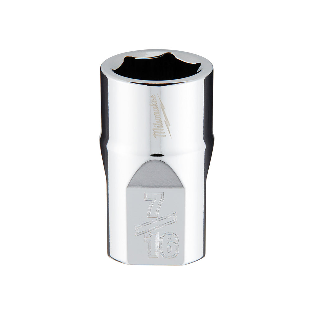 Milwaukee Electric 3/8" Drive Socket Sae STD 7/16" - MLW-45-34-9063 | MFVCanada.com
