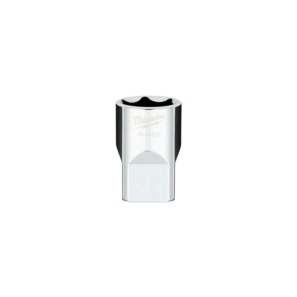 Milwaukee Electric 1/2" Drive 19Mm Socket - MLW-45-34-9120 | MFVCanada.com