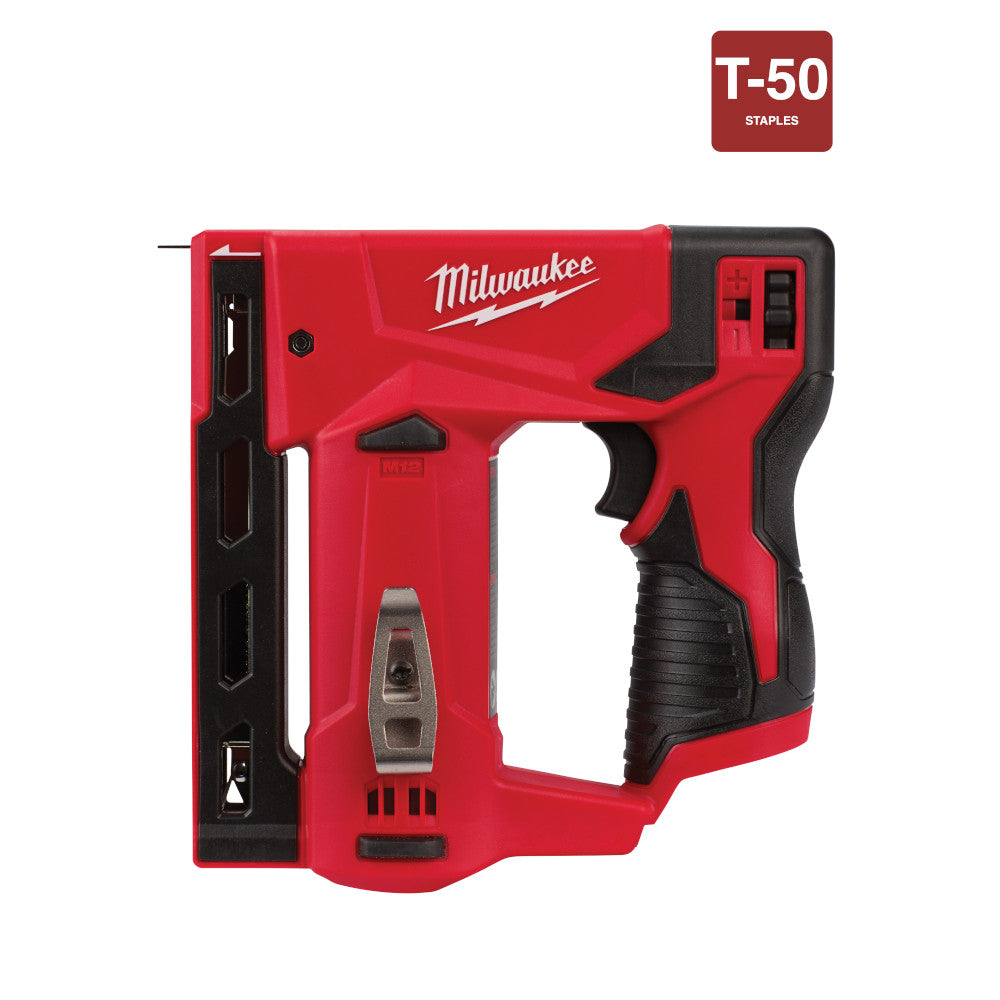 Milwaukee Electric M12 T50 Stapler Bare - MLW-2447-20 | MFVCanada.com