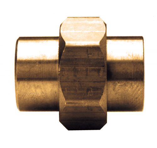 Fairview Brass Tee;5/8 M.SAE Item #: FVF-44-10 | GarageAndFab.com