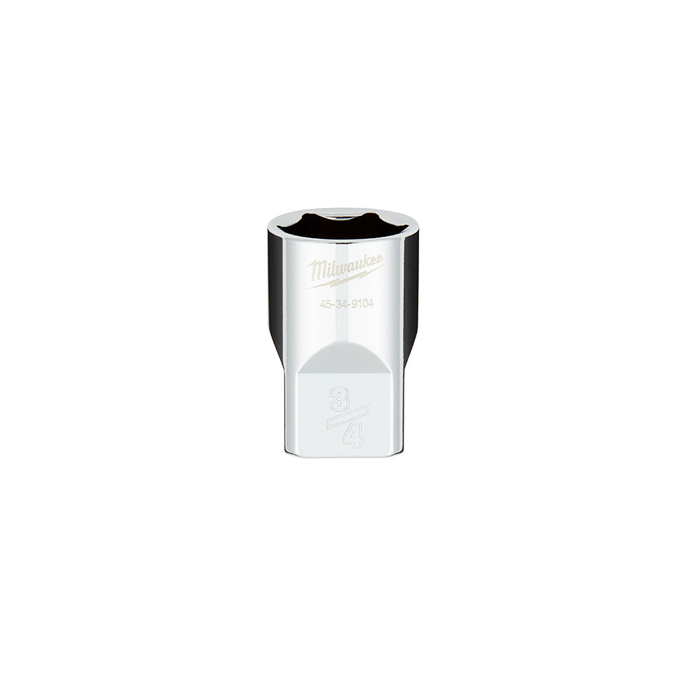 Milwaukee Electric 1/2" Drive 3/4" Socket - MLW-45-34-9104 | MFVCanada.com
