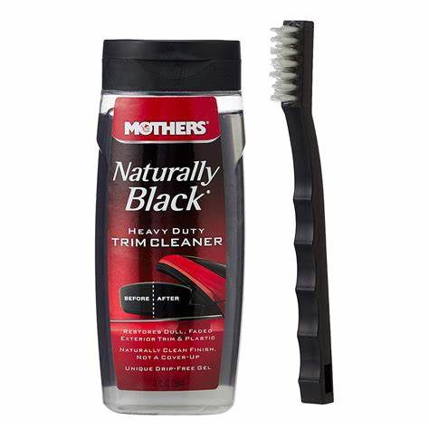 Mothers Polishes Naturally Black Heavy Duty Trim Cleaner Kit - 46141 | GarageAndFab.com