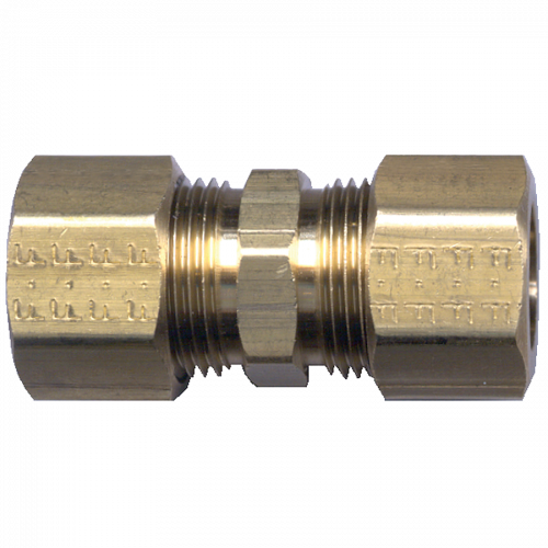 Fairview Comp Union;1/2x3/8 Poly Tube Item #: FVF-462R-86 | GarageAndFab.com