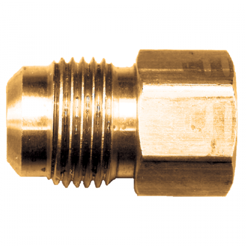 Fairview Brass Adptr;3/8M.SAEx1/2FPT Item #: FVF-46-6D | GarageAndFab.com