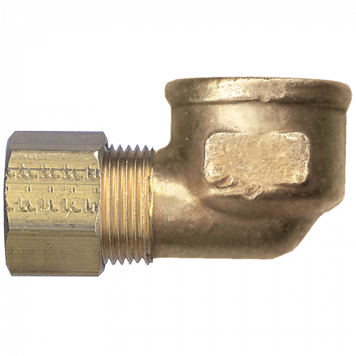 Fairview Comp 90Elb;1/4 Poly Tubex1/8 FPT Item #: FVF-470-4A | GarageAndFab.com